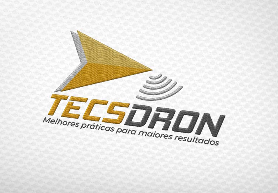 Criação de logo para empresa de serviços com drones