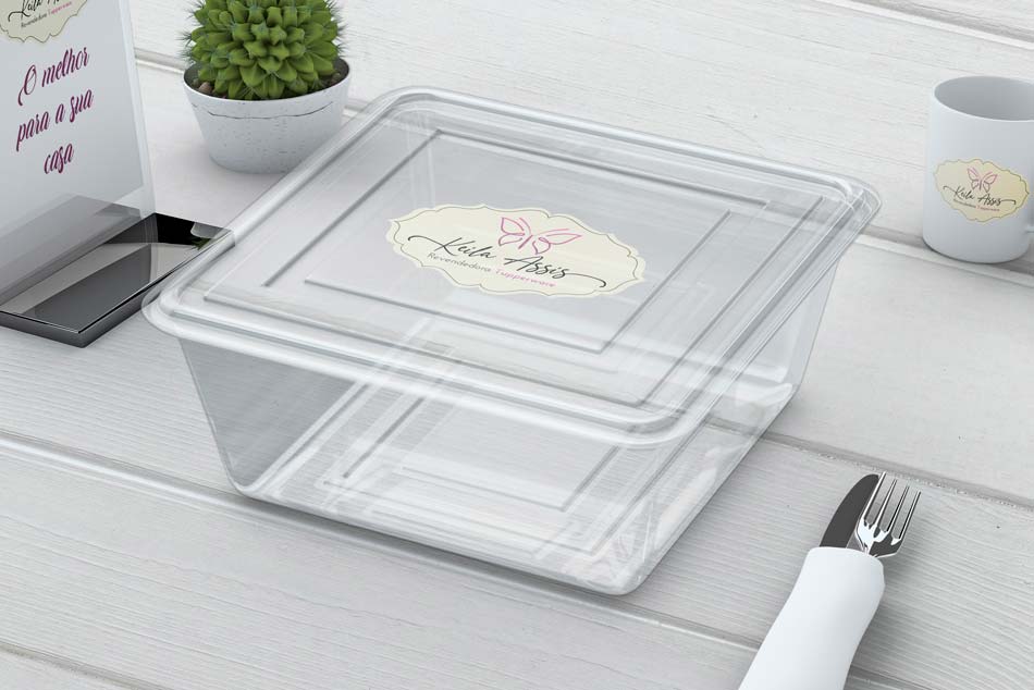 Criação de logomarca para revendedora de tupperware