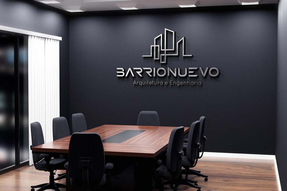 Criação de logotipo para empresa de arquitetura e engenharia