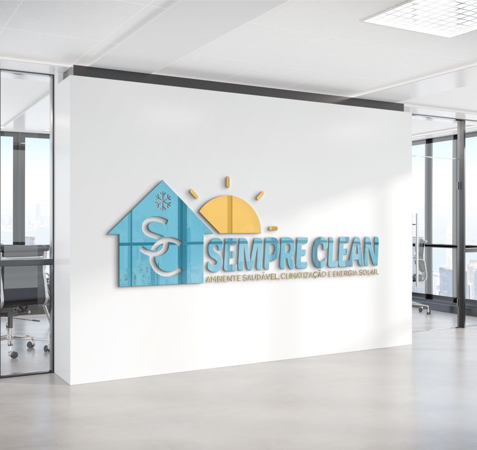 Criação de logo para Empresa de Limpeza