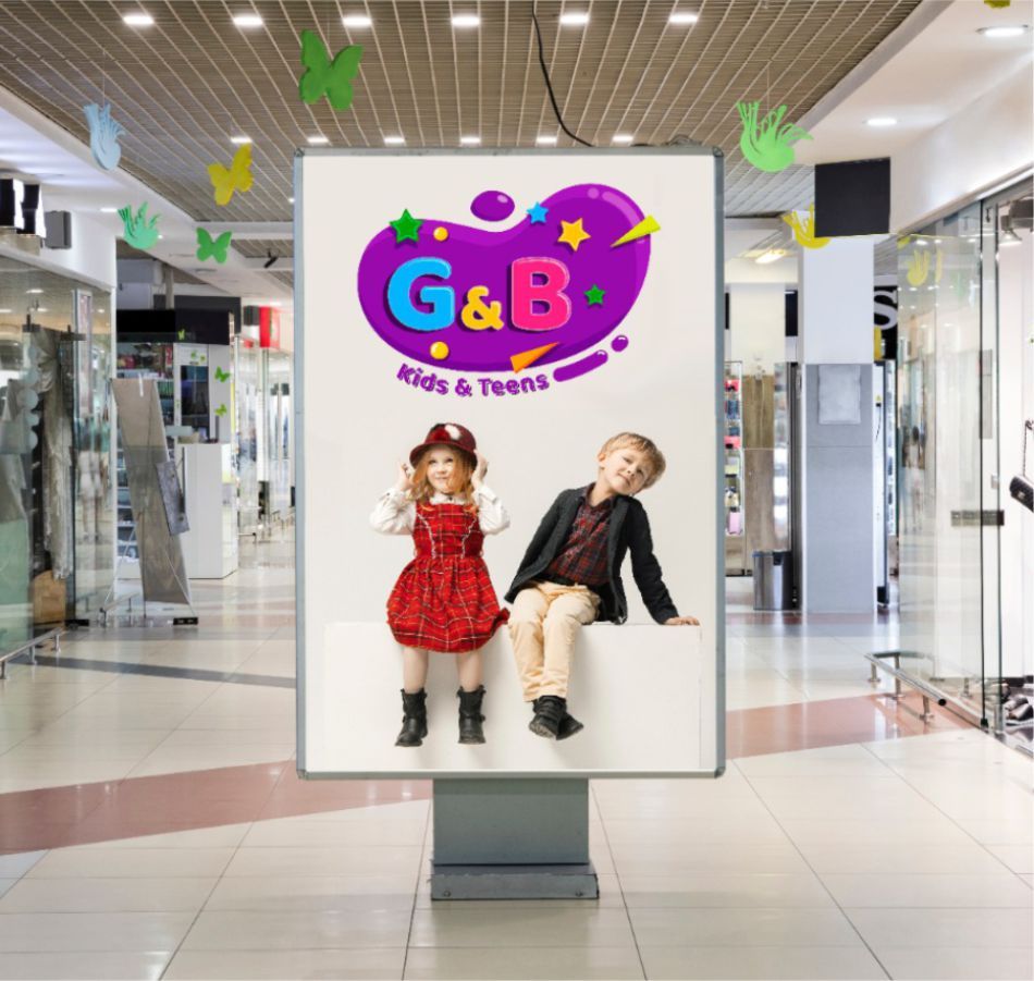 Criação de logo para Loja Kids e Teens