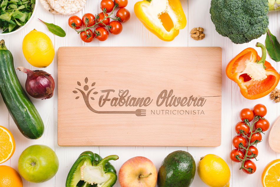Criação de logotipo para nutricionista Fabiane