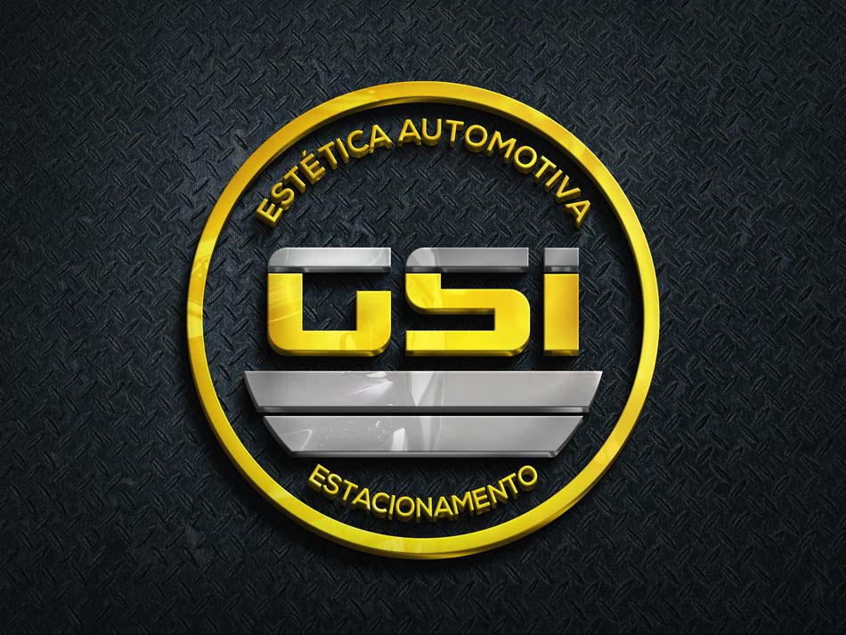 Criação de logomarca para empresa de estética automotiva e estacionamento