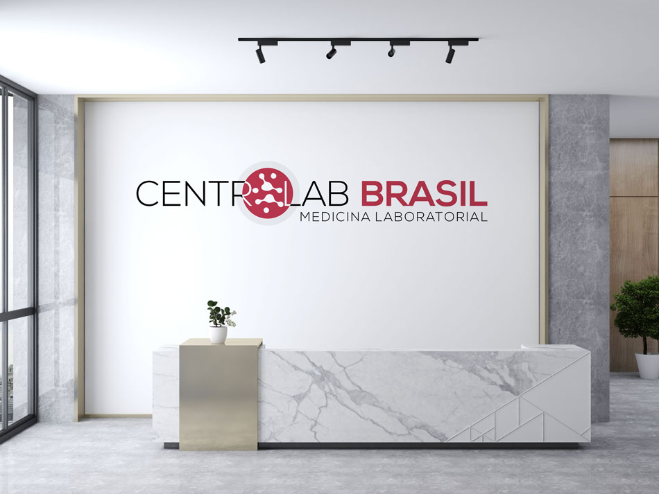 Criação de logotipo profissional para laboratório