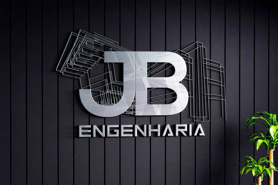 Criação de logo profissional para empresa de engenharia e construção