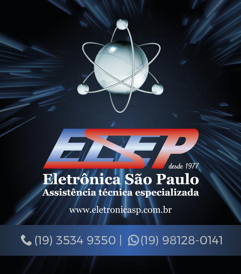 Criação de arte de fachada para empresa de assistência técnica em eletrônica