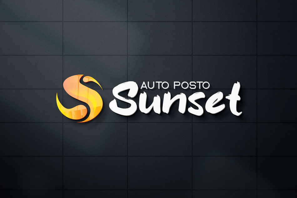 Criação de logo para auto posto de combustível