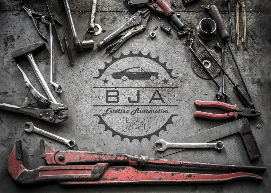 Criação de logo para empresa de estética automotiva