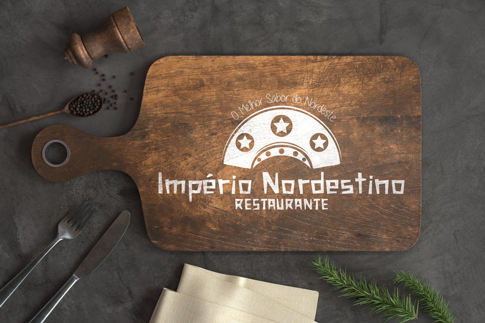 Criação de logo para restaurante nordestino