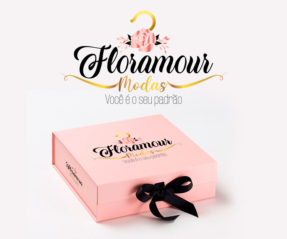 Criação de logomarca para loja de roupas da moda