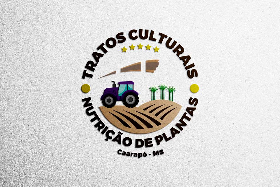 Criação de logotipo para empresa agro de nutrição de plantas