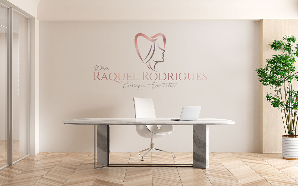 Criação de logomarca para cirurgiã dentista especializada em odontologia estética