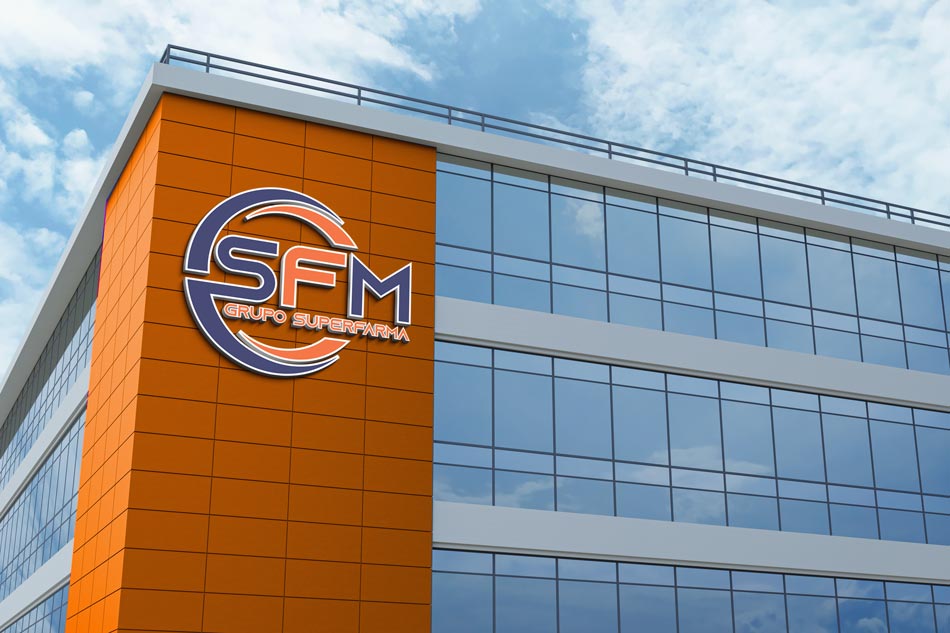 Criação de logomarca para grupo de farmácia