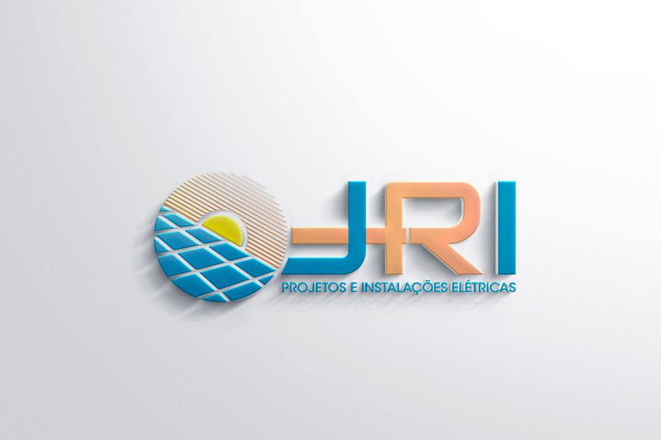 Criação de logomarca para empresa de projetos elétricos e energia solar