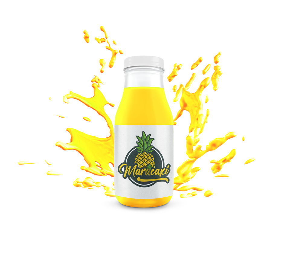 Criação de logomarca para empresa de sucos naturais